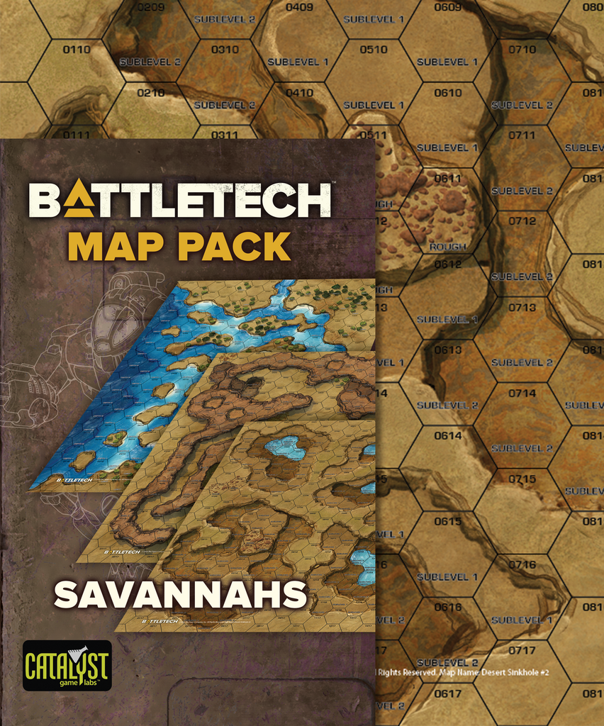 Battletech - Map Pack: Savannah