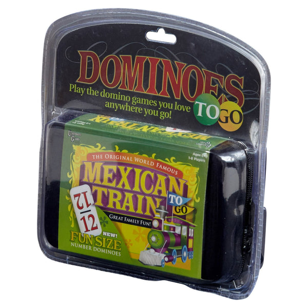 Mexican Train Dominoes To-Go (Blister Pack)