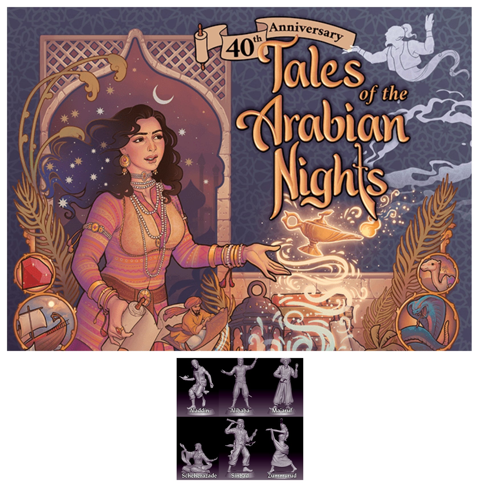 Tales of the Arabian Nights: 40th Anniversary Bundle (2 Items)