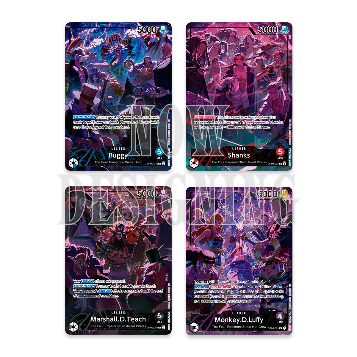 One Piece Card Game - English Version 2nd Anniversary Set