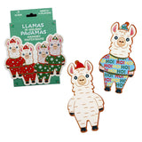 Llamas In Holiday Pajamas: Memory Card Game *PRE-ORDER*