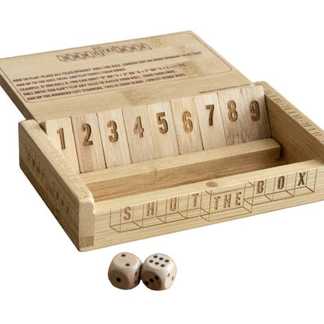 Project Genius - Bamboo Shut The Box
