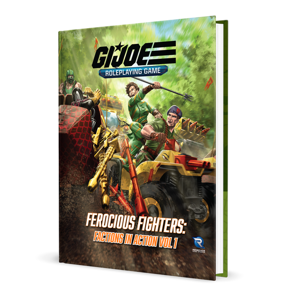G.I. JOE Roleplaying Game - Ferocious Fighters: Factions in Action Vol. 1 Sourcebook *PRE-ORDER*