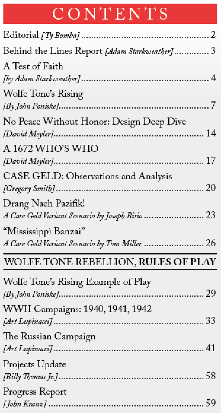 Paper Wars Issue 104 - Wolfe Tone Rebellion