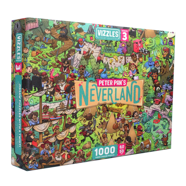 Vizzles Puzzle: Peter Pan's Neverland (1000 Pieces)
