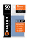Phantom Card Sleeves - Orange Standard Square Size (70mm x 70mm) - Gloss/Matte (50ct)