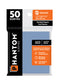 Phantom Card Sleeves - Orange Standard Square Size (70mm x 70mm) - Matte/Matte (50ct)