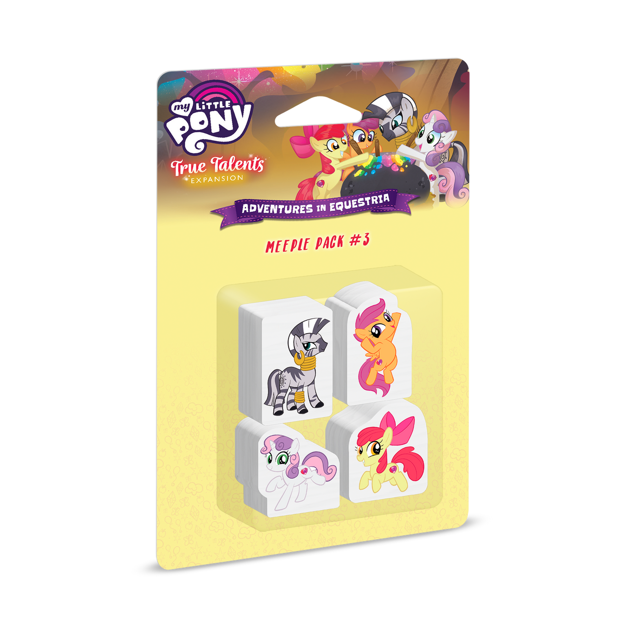 My Little Pony: Adventures in Equestria Deck-Building Game – True Talents Expansion: Meeple Pack #3