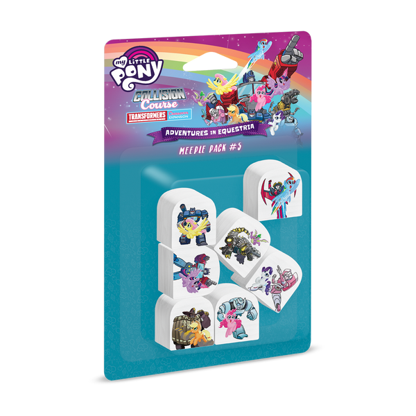 My Little Pony: Adventures in Equestria Deck-Building Game – Collision Course a Transformers Crossover Expansion Meeple Pack #5