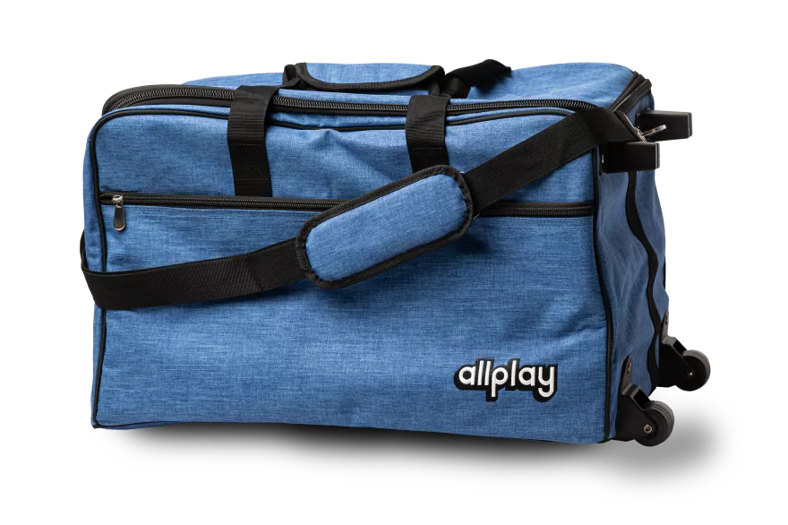 Rolling Board Game Bag: Royal Blue