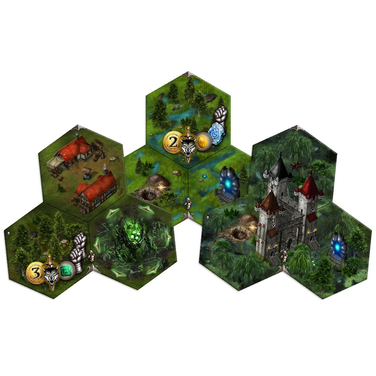 Euthia: Torment of Resurrection – Fierce Powers / Crawling Shadows & Deluxe Expansions