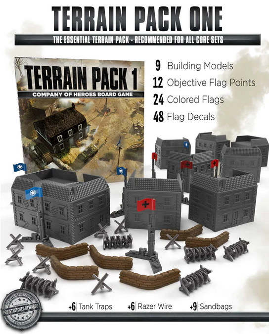 Company of Heroes (2nd Edition): Terrain Pack 1 *PRE-ORDER*