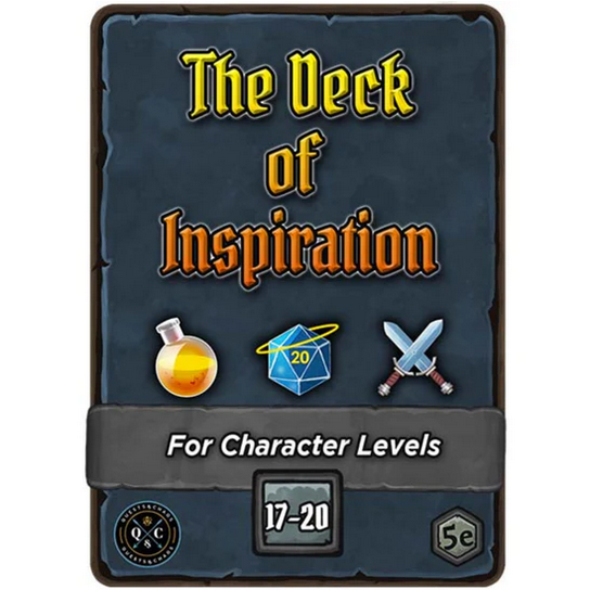 Deck of Inspiration: Level 17-20