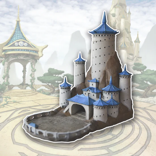 Avatar: Journey of Aang - Southern Air Temple - Painted Dice Tower *PRE-ORDER*