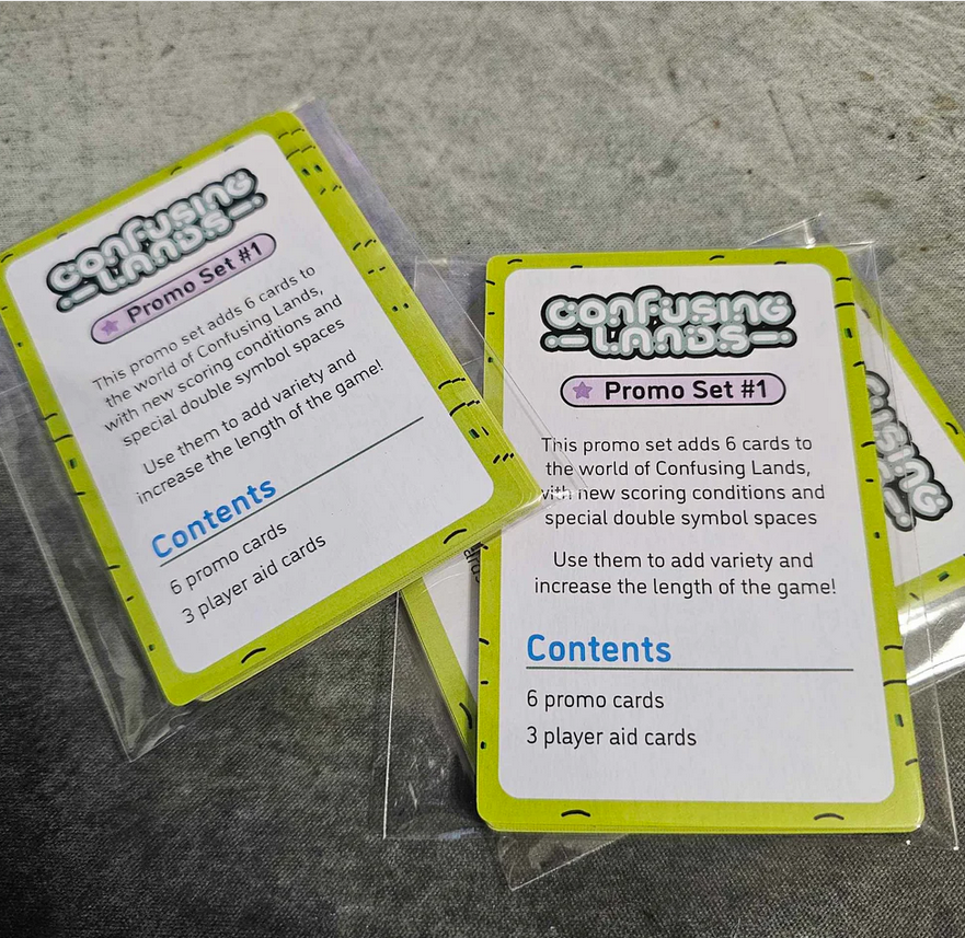 Confusing Lands Promo Cards
