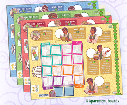 A Place for All My Books Mat Set