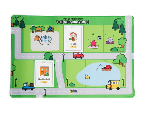 Not So Neighborly Playmats (Set of 4)