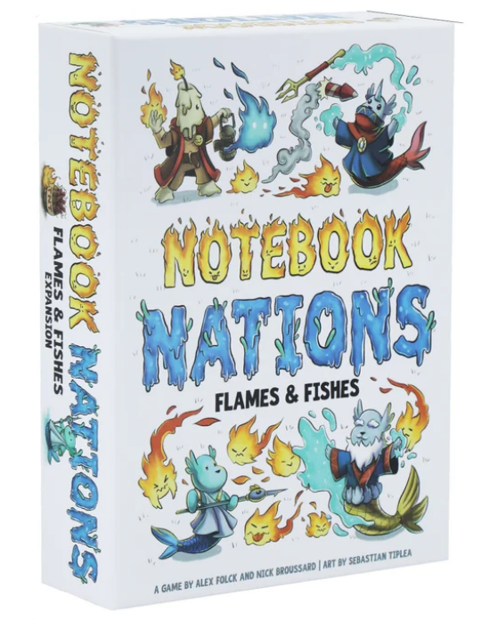 Notebook Nations: Flames and Fishes Expansion
