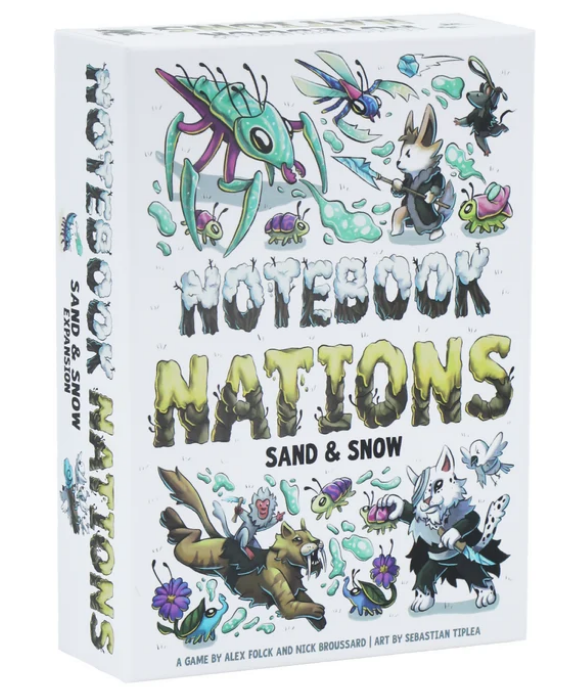 Notebook Nations: Sand and Snow Expansion