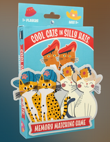 Cool Cats in Silly Hats: Memory Matching Game