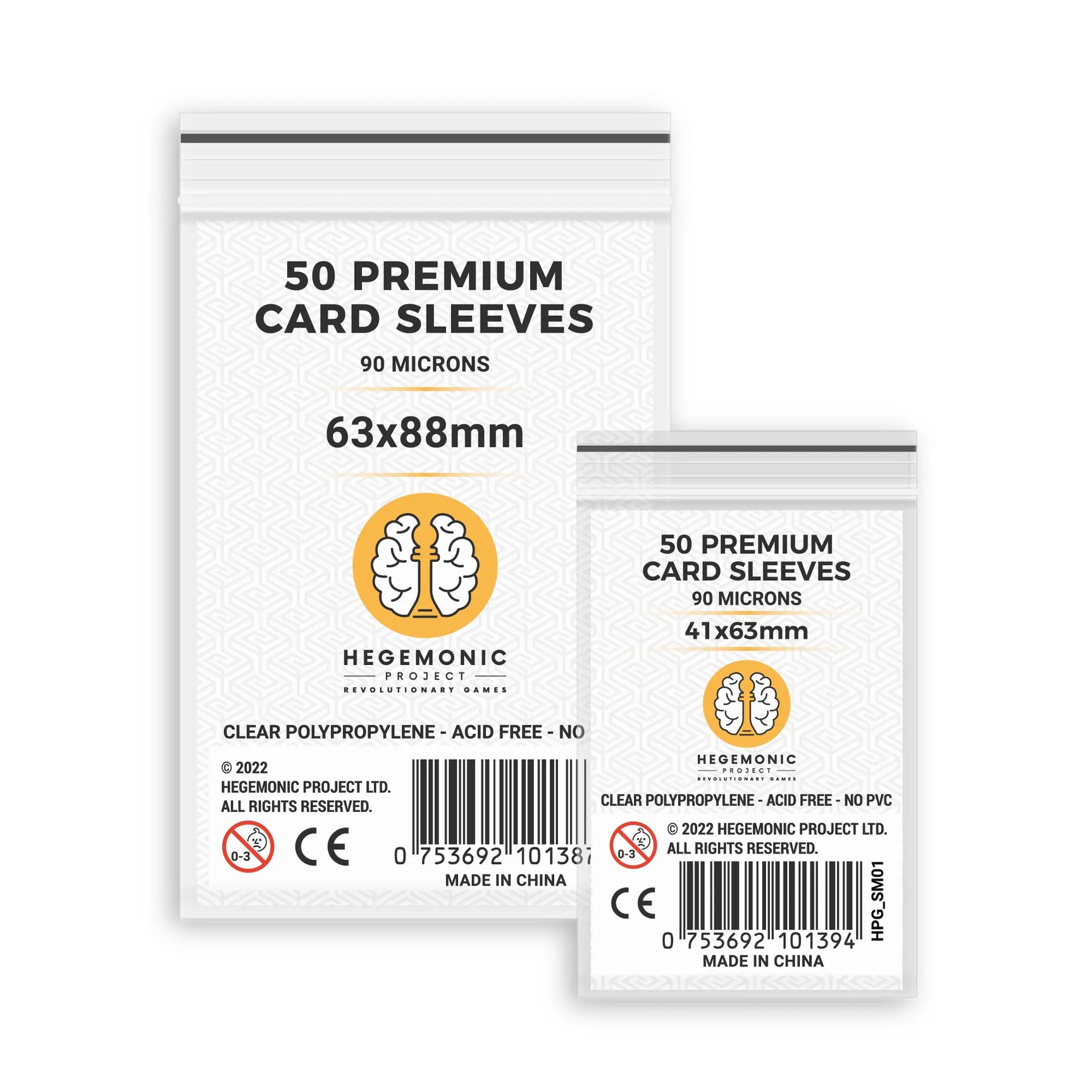 Hegemonic: Bundle of 650 Premium Sleeves