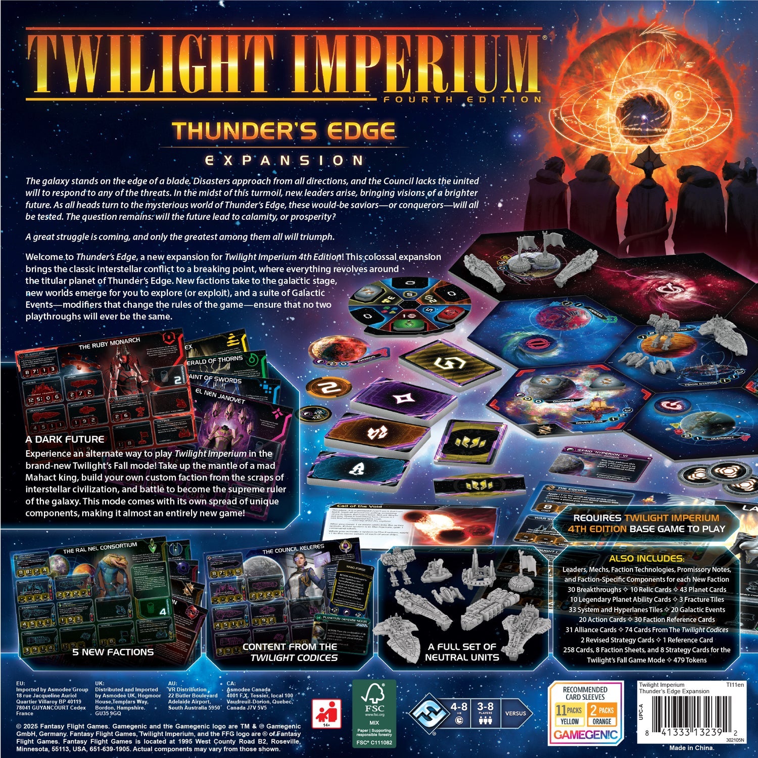 Twilight Imperium: Fourth Edition – Thunder's Edge *PRE-ORDER*