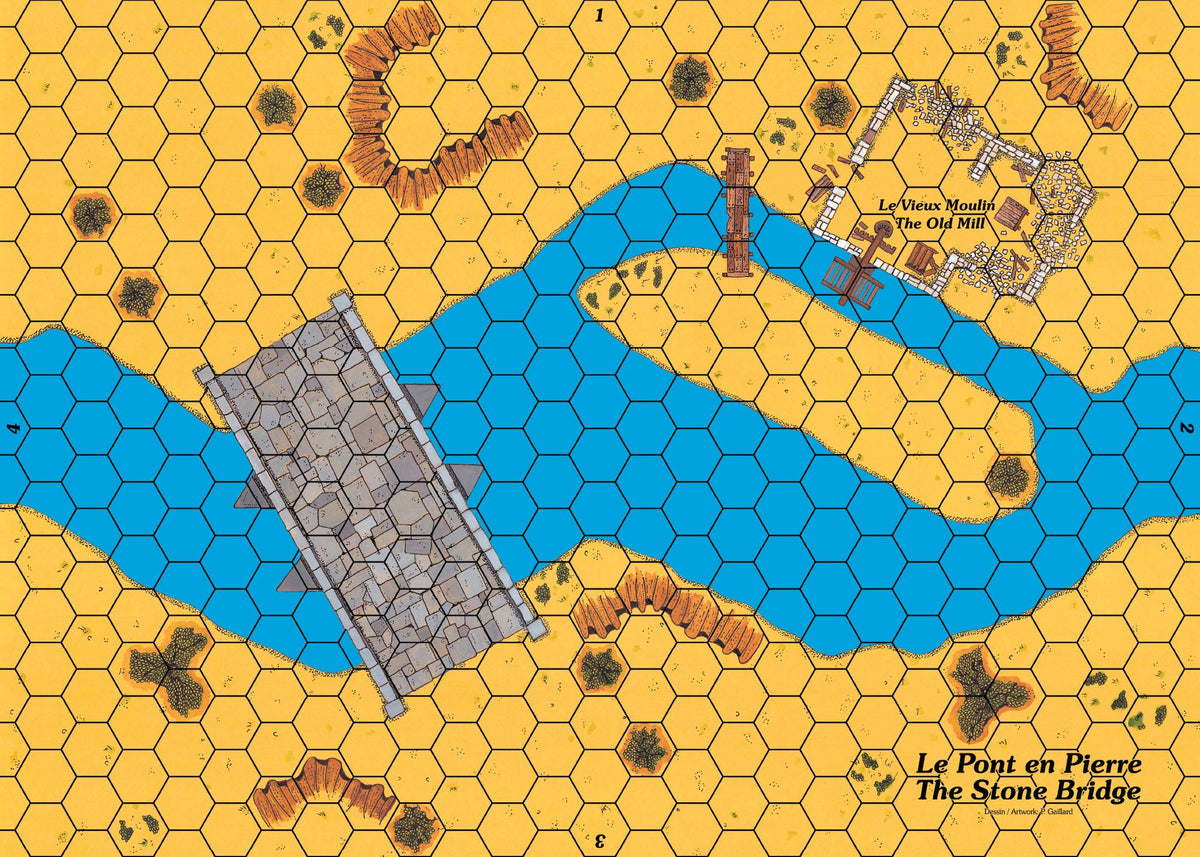 The Stone Bridge Map (a.k.a. Carte Pont en pierre) (Import)