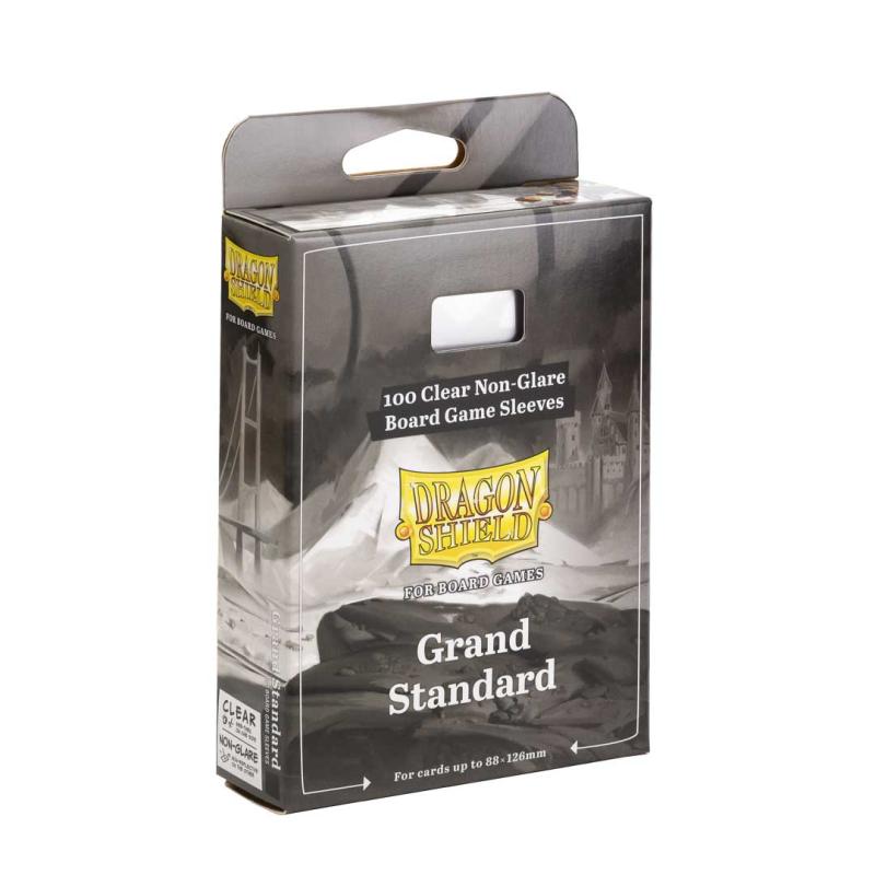 Dragon Shield - Grand Standard Sleeves : Clear Non-Glare (100ct)