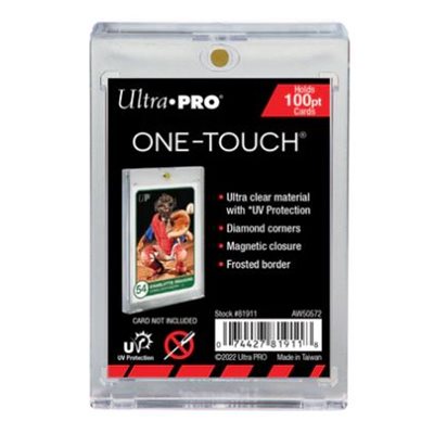 Ultra Pro - One-Touch: Magnetic Holder UV 100 PT (25ct) for 2.5"x 3.5"