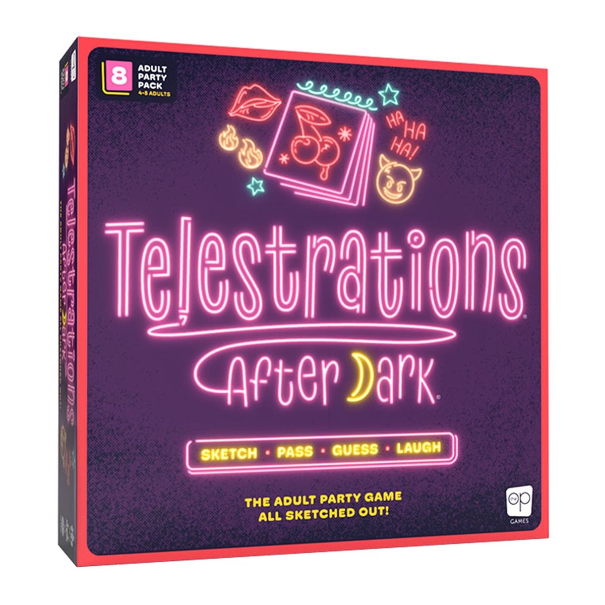 Telestrations After Dark 8 Player 2nd Edition