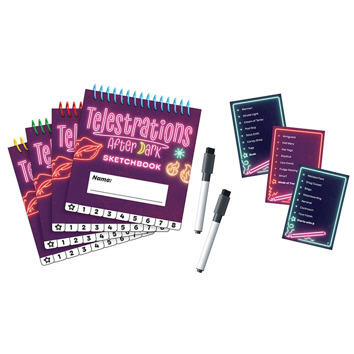 Telestrations After Dark 8 Player 2nd Edition