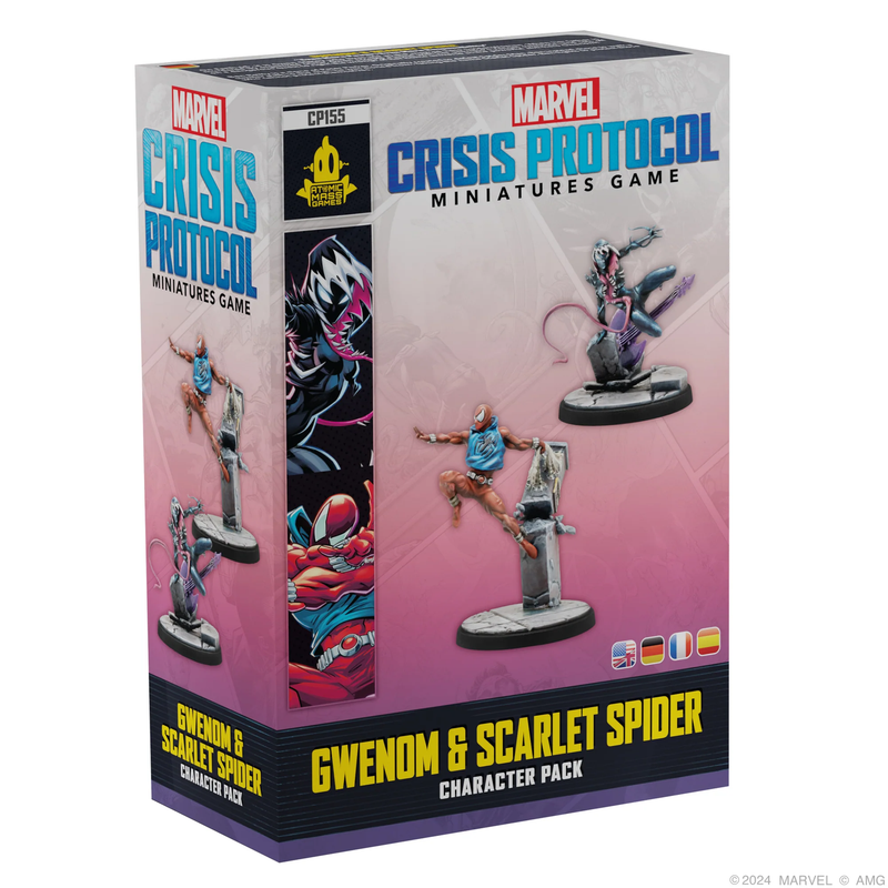 Marvel: Crisis Protocol - Gwenom & Scarlet Spider (Release May 17, 2024) *PRE-ORDER*