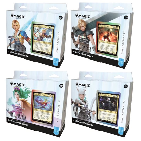 Magic: The Gathering - Final Fantasy – Collector's Edition Commander Deck (Set of 4) *PRE-ORDER*