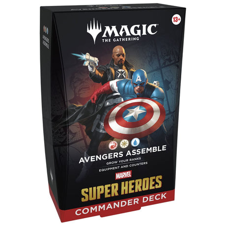 Magic: the Gathering: Marvel Super Heroes - Commander Deck (Set of 4) (Release June 19, 2026)