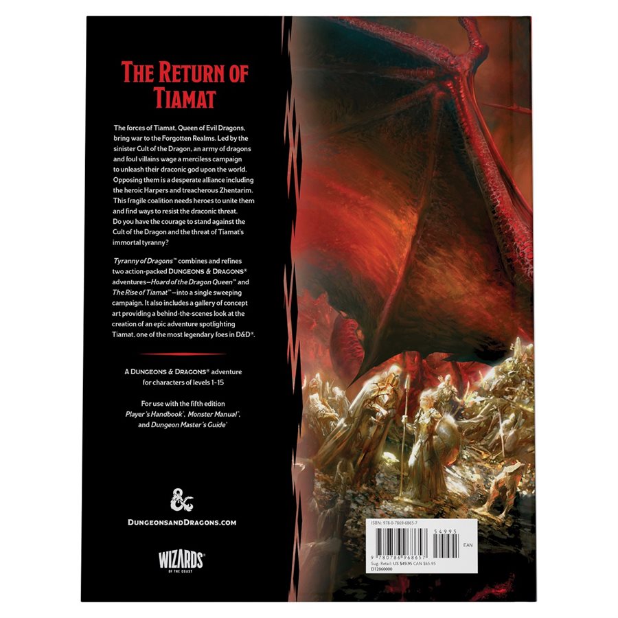 Dungeons & Dragons: Strixhaven - Tyranny of Dragons (Hardcover)