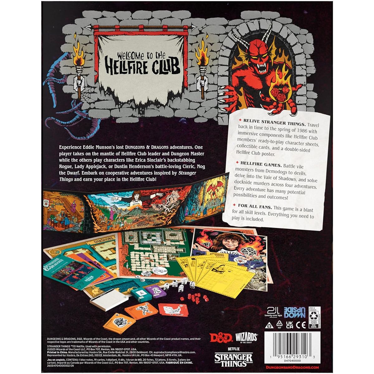 Dungeons & Dragons: Stranger Things: Welcome to the Hellfire Club *PRE-ORDER*