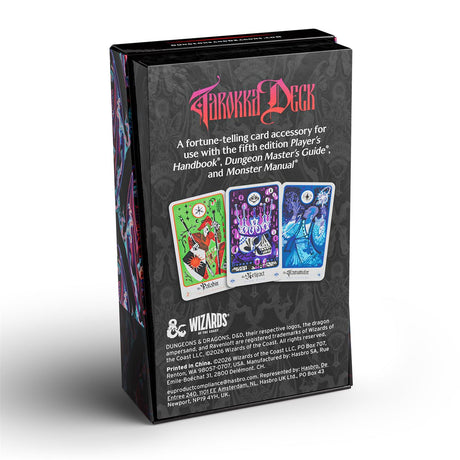 Dungeons & Dragons: Ravenloft - The Horrors Within: Tarokka Deck (Release Jun 2, 2026) *PRE-ORDER*