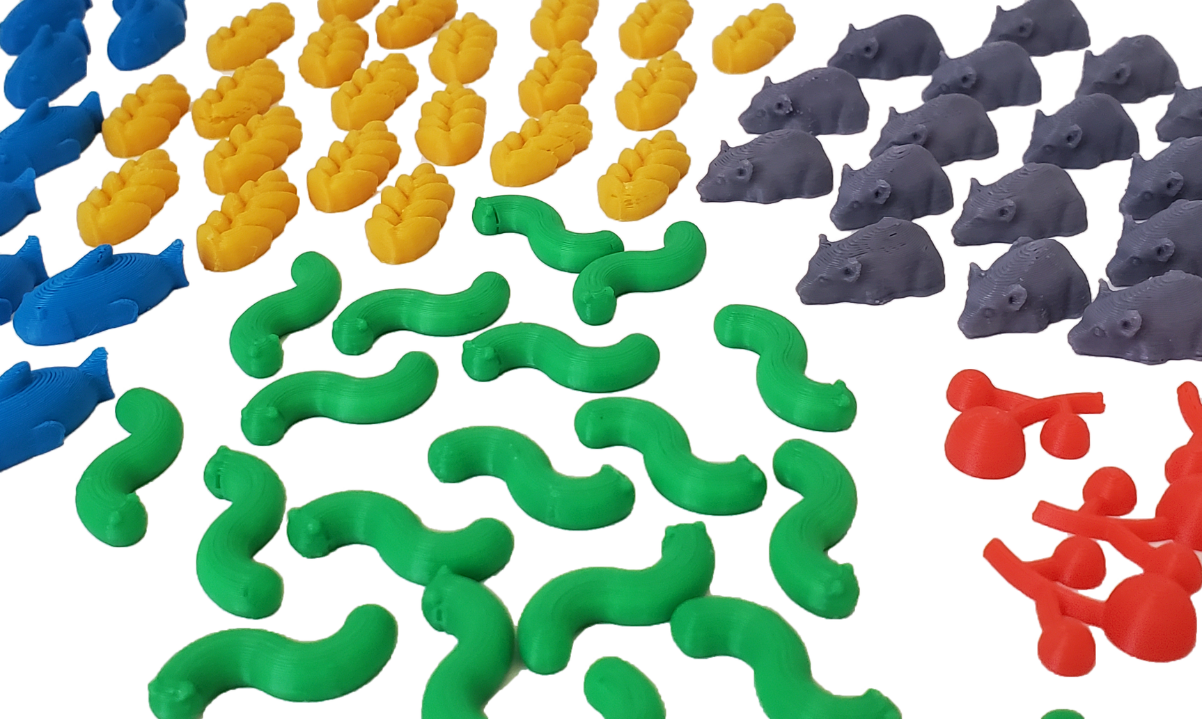 Top Shelf Gamer - Food Tokens compatible with Wingspan™ (Set of 105)