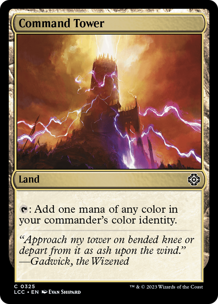 Command Tower (LCC-325) - The Lost Caverns of Ixalan Commander [Common]