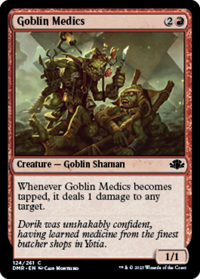 Goblin Medics (DMR-124) - Dominaria Remastered [Common]