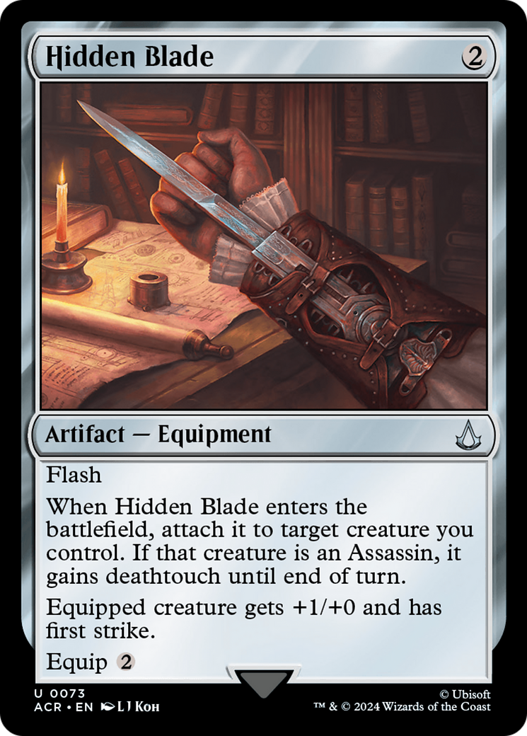 Hidden Blade (ACR-073) - Assassin's Creed Foil [Uncommon]