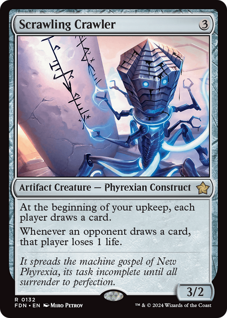 Scrawling Crawler (FDN-132) - Foundations [Rare]