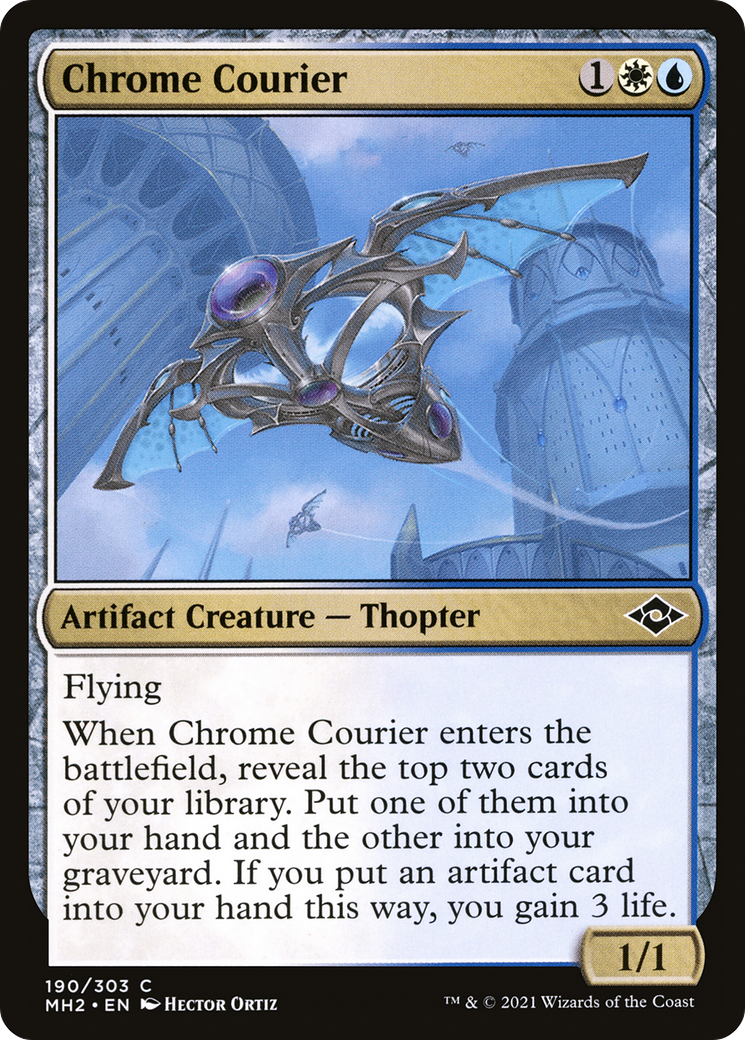 Chrome Courier (MH2-190) - Modern Horizons 2 [Common]
