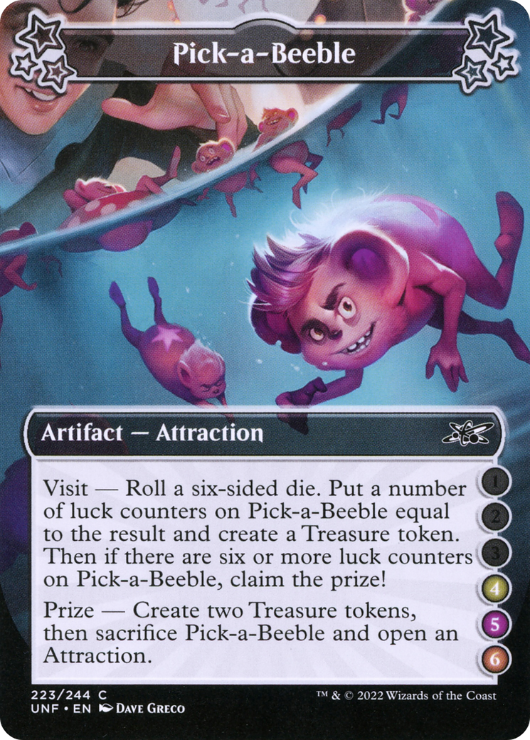 Pick-a-Beeble (UNF-223F) - Unfinity Foil [Common]