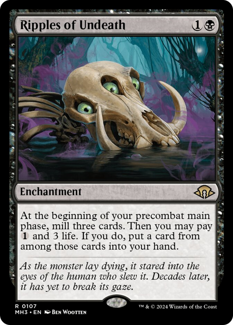 Ripples of Undeath (MH3-107) - Modern Horizons 3 Foil [Rare]