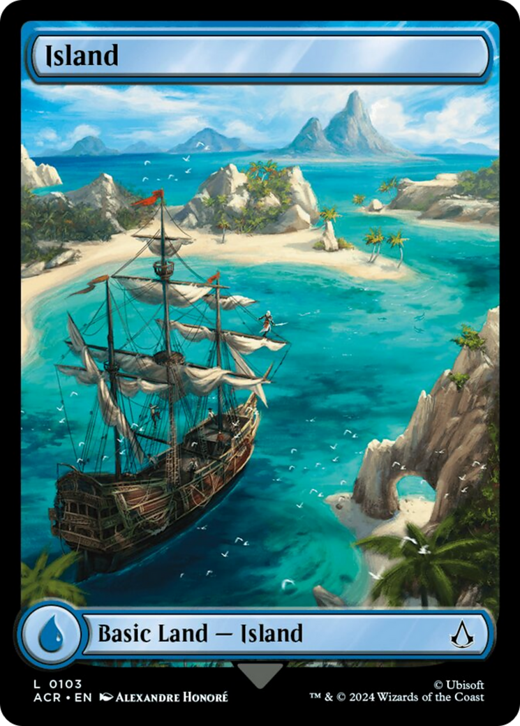 Island (ACR-103) - Assassin's Creed Foil [Common]