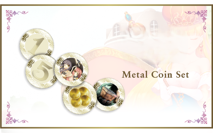 Heart of Crown: Second Edition – Metal Coin Set
