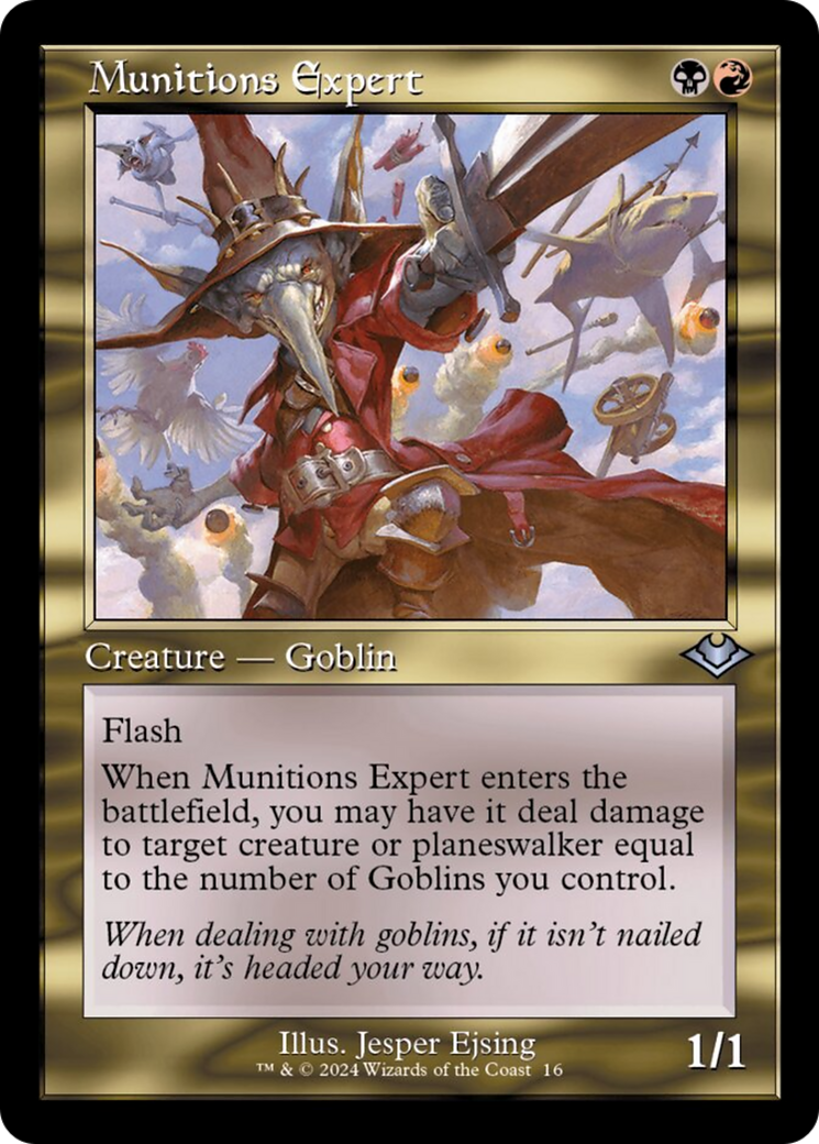 Munitions Expert (H2R-016) - Modern Horizons 2 Timeshifts Foil [Uncommon]