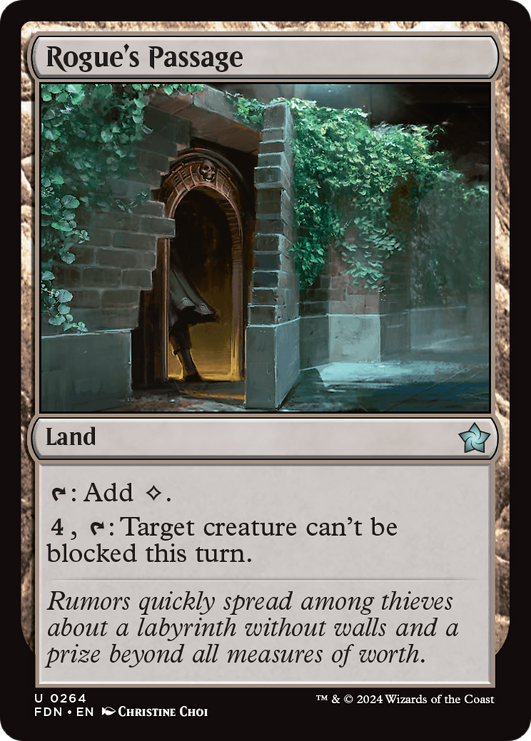 Rogue's Passage (FDN-264) - Foundations [Uncommon]