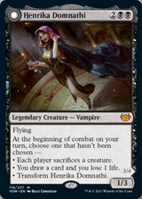 Henrika Domnathi // Henrika, Infernal Seer (VOW-119) - Innistrad: Crimson Vow: (Double Faced Transform) [Mythic]